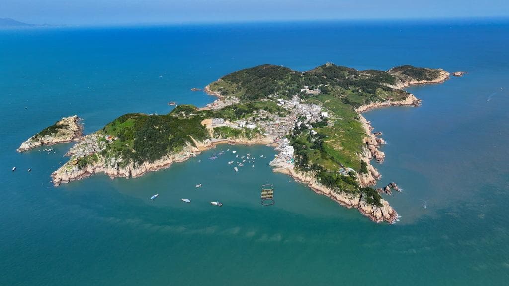 福建霞浦：山海相拥 滩岛相映