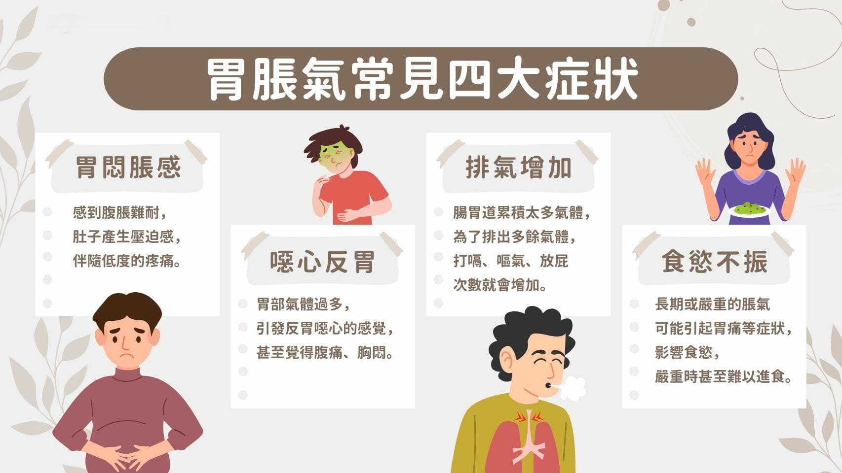 胃胀气好难受！五种消胀气食物一次看！