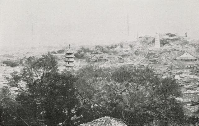 1910年福州老照片：百年前的三坊七巷与闽江风光
