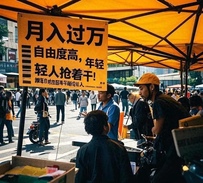 外卖骑手成招聘市场“香饽饽”：月入过万，自由度高年轻人抢着干