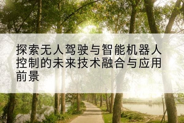 探索无人驾驶与智能机器人控制的未来技术融合与应用前景