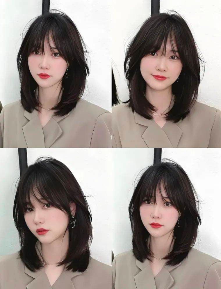 中长发女生一定要看的减龄小颜发型