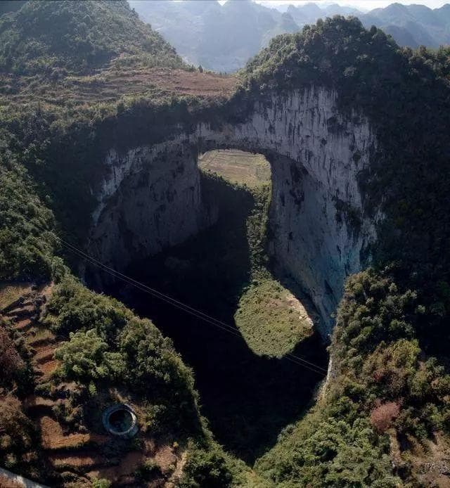天坑、漏斗与竖井：地质地貌学中的三大奇观