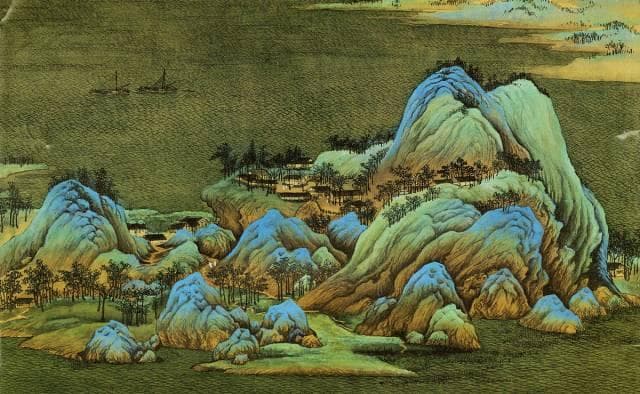国画大师何加林详解《千里江山图》临摹技法