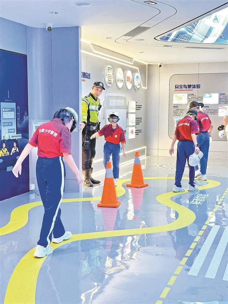 深圳交警少年警营：培养新时代好少年的生动实践