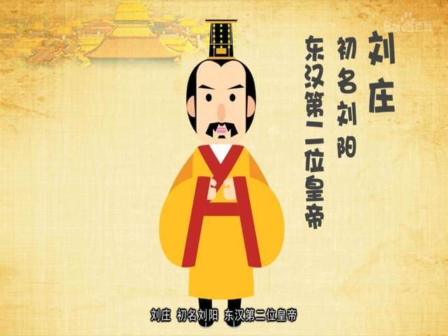 汉朝—汉明帝：刘庄
