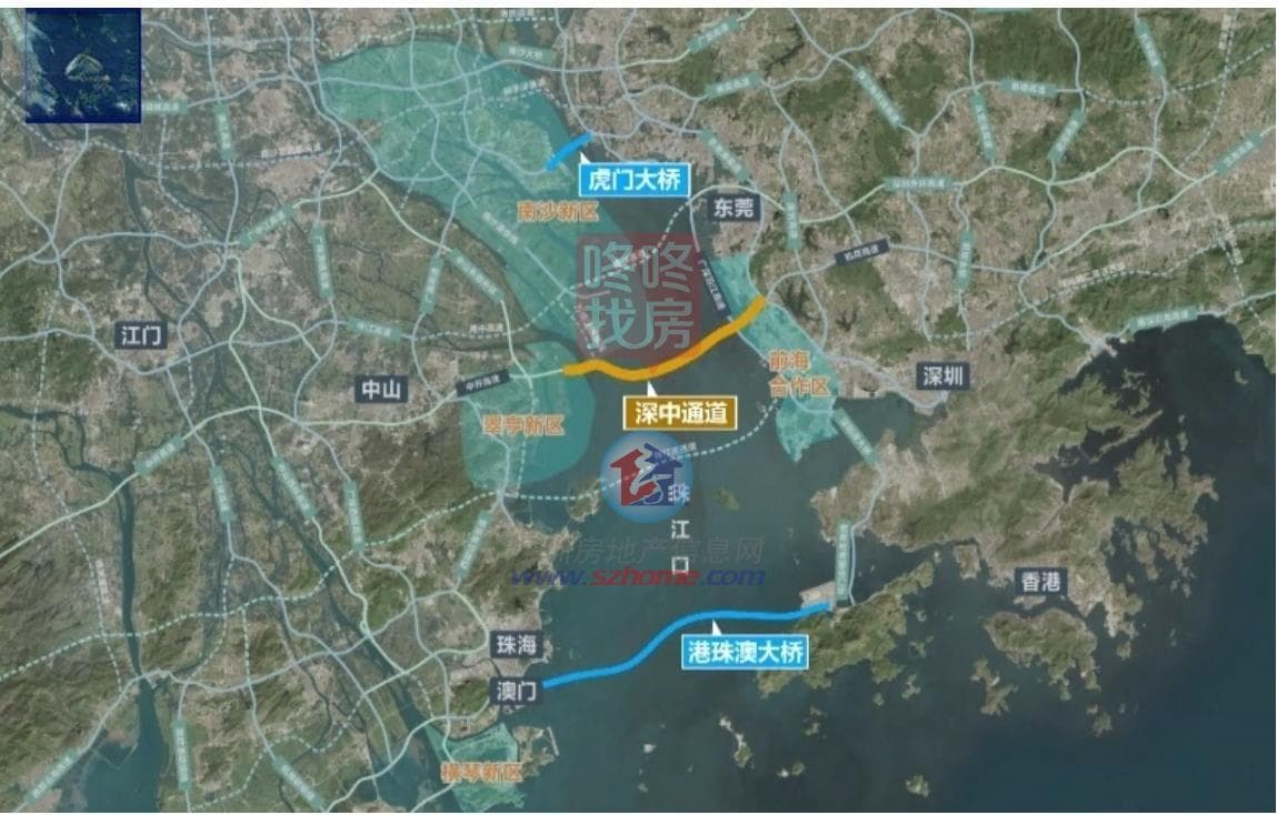 深中通道开通后，哪些区域最值得投资？