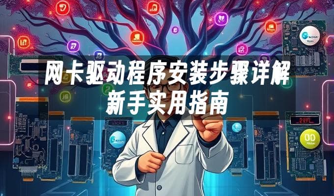 网卡驱动程序安装步骤详解新手实用指南