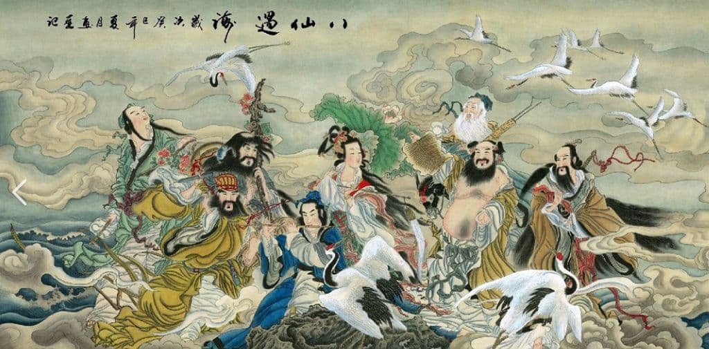 中国神话故事“八仙”的传说，你认识几个？
