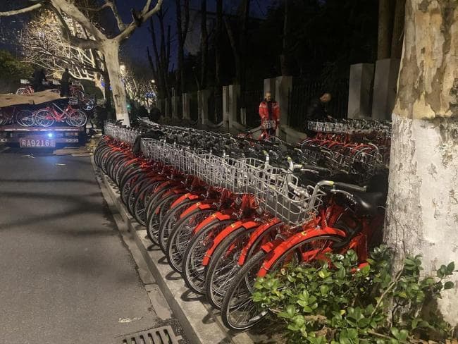 杭州首批新小红车上线 助力绿色出行