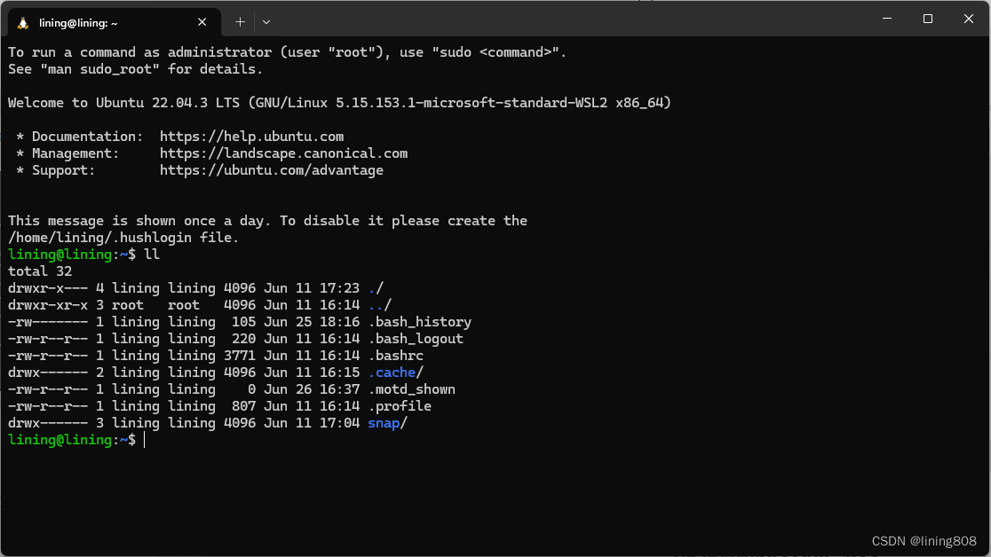 Windows安装WSL教程