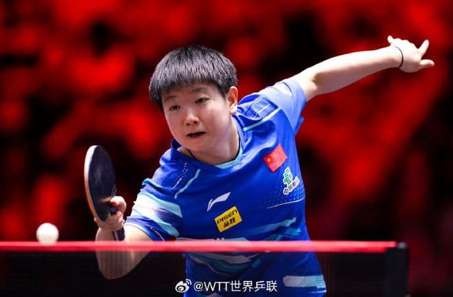 神仙打架！孙颖莎4-3险胜王艺迪！决胜局两救赛点，将与21岁黑马争冠！