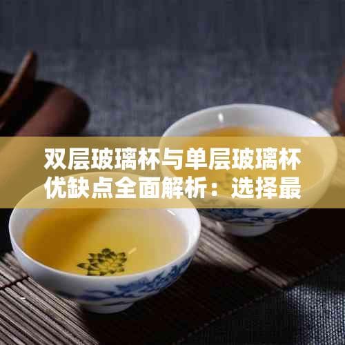 双层玻璃杯与单层玻璃杯优缺点全面解析：选择最适合您的饮水器具