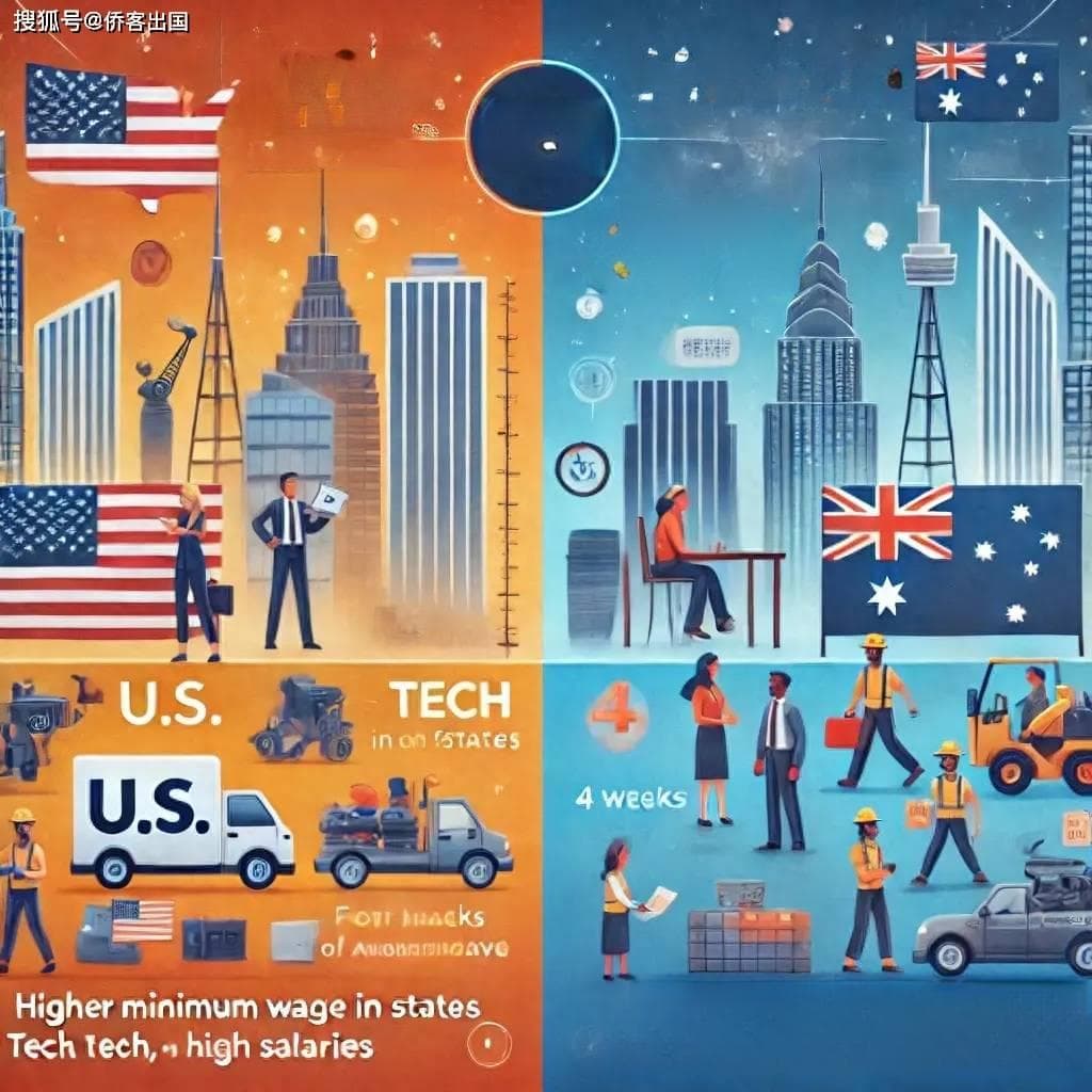 美国与澳大利亚打工生活对比：过来人的真实体验
