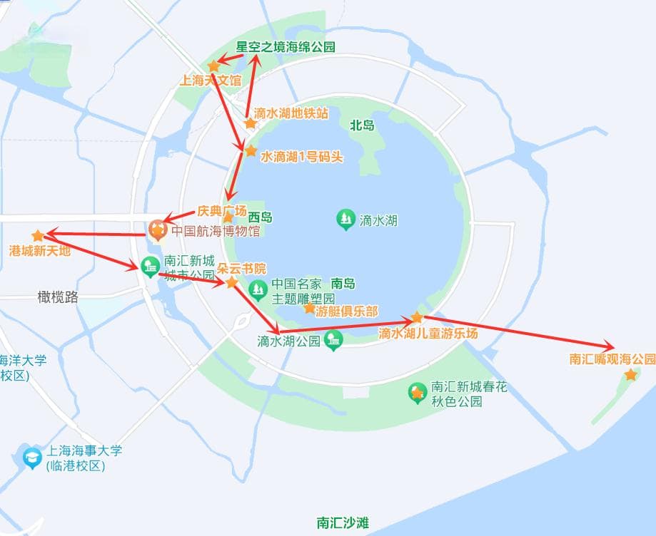 上海滴水湖一日游攻略，滴水湖游玩攻略