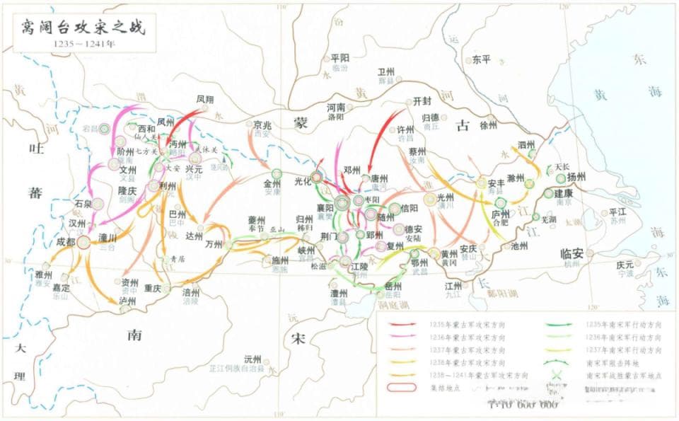 宋蒙战争中的军事智慧：孟珙、余玠与钓鱼城之战