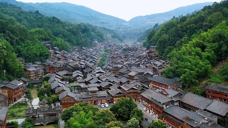贵州肇兴：千年侗寨鼓楼情