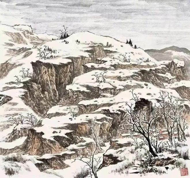 超详细雪景教程：教你学会如何画雪