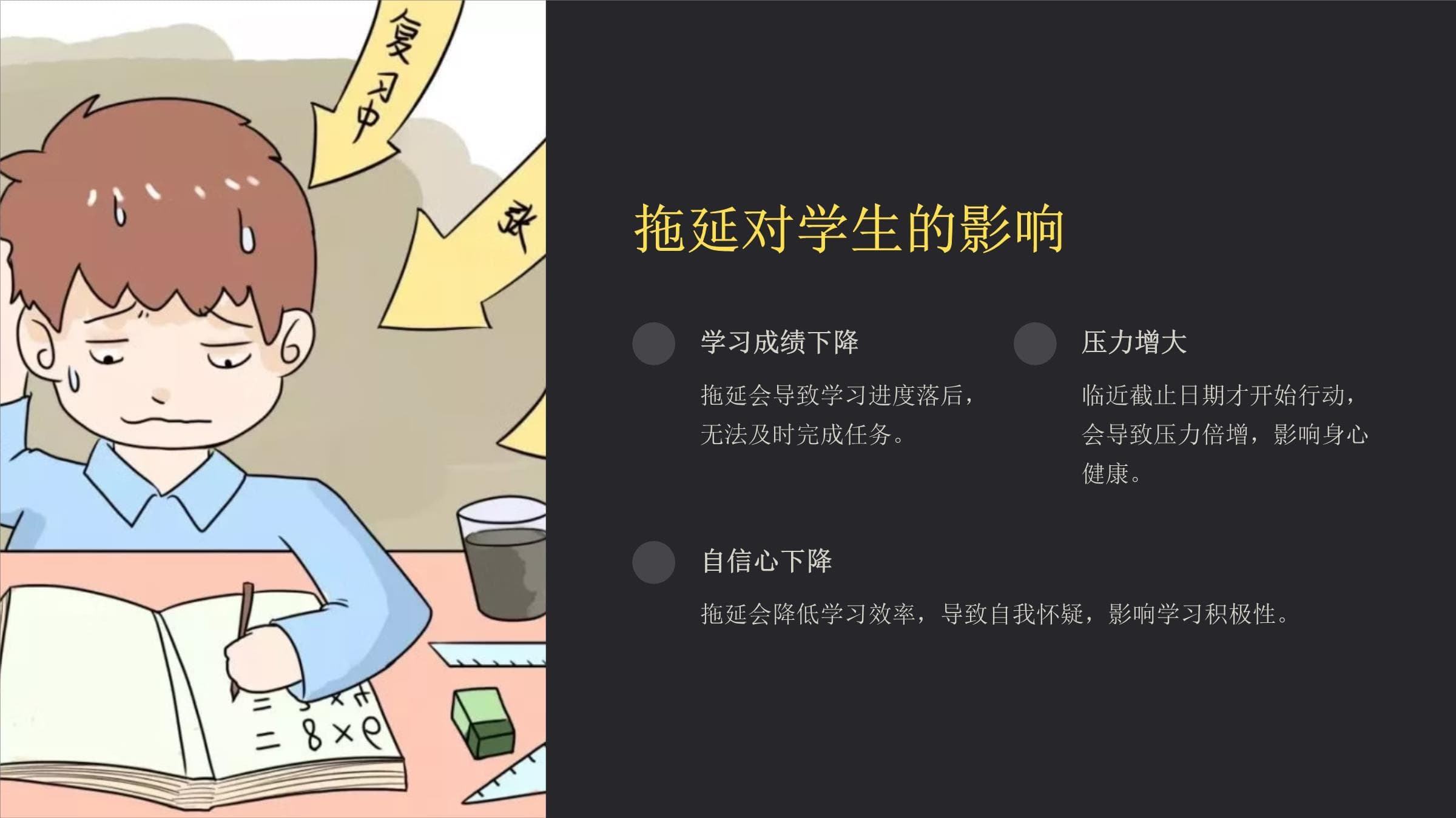 六大策略助力学生告别拖延