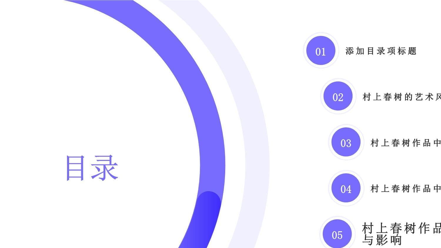 村上春树的艺术研究