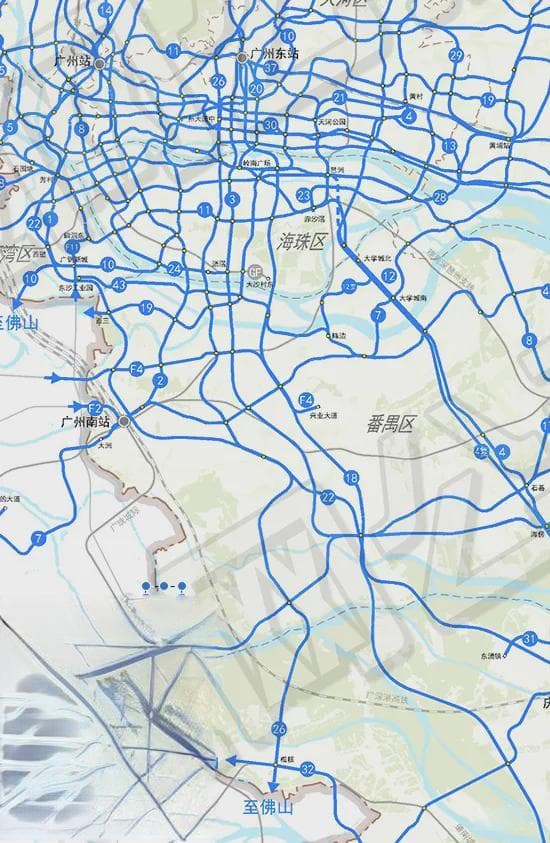 广州地铁26号线佛山段最新消息，正在公示