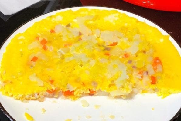 营养美味的菠菜土豆鸡蛋饼的制作方法（健康食谱）