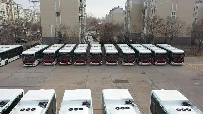 2025东营公交新投40台新能源车，智能安全更环保