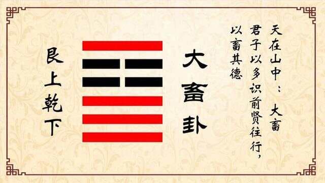 大畜卦解析：《易经》中的积累智慧