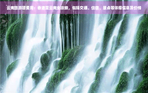 云南旅游团费用：至云南全攻略，包括交通、住宿、景点等详细信息及价格