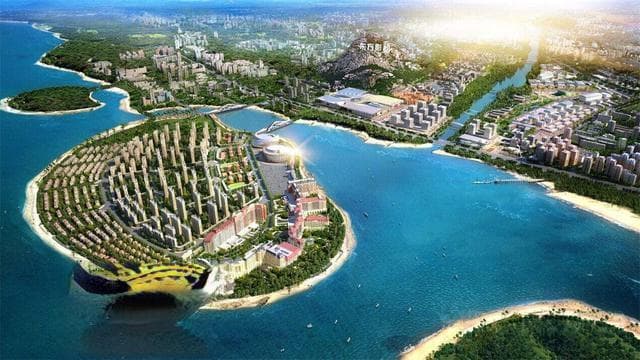 青岛星光岛旅游攻略，人工填海的网红打卡地