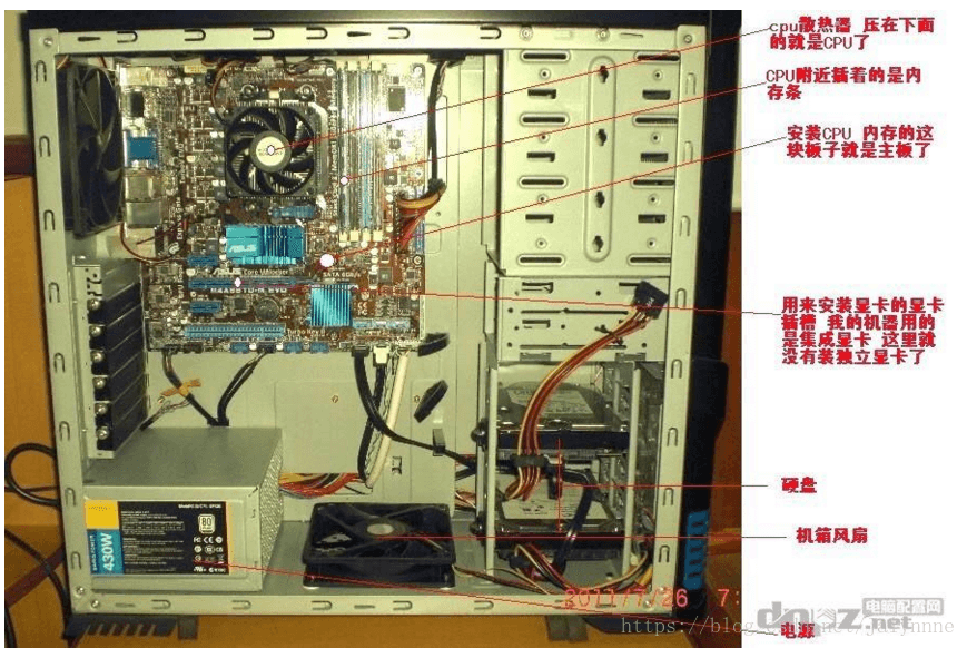 计算机组成原理及CPU、硬盘、内存三者的关系