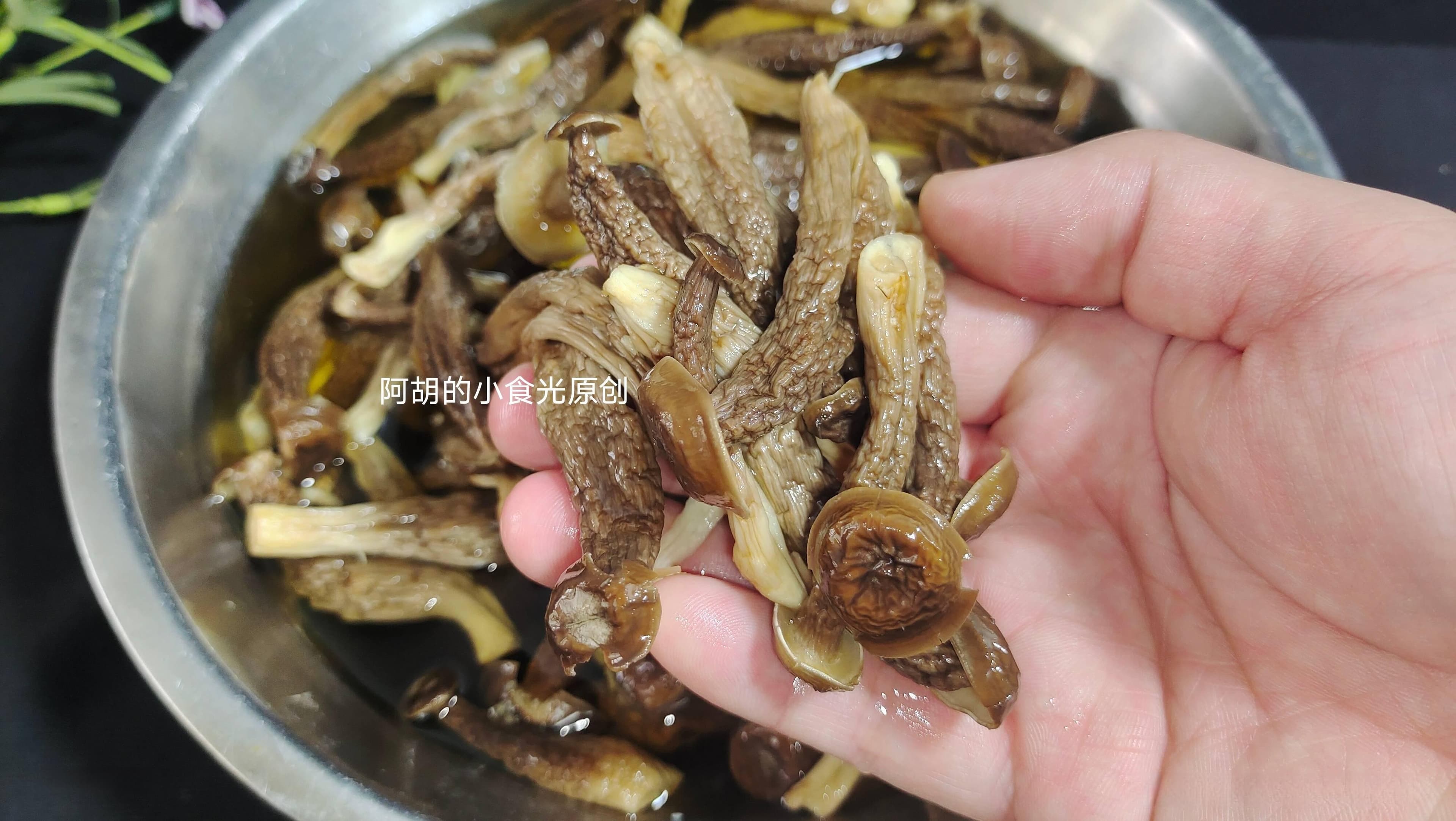 高蛋白菌菇配腐竹，这道下饭菜营养翻倍