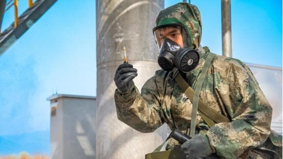 中国各大军校学员暑期强化训练纪实