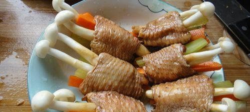 蒸鲜蔬无骨鸡翅制作详解：15步打造健康美味