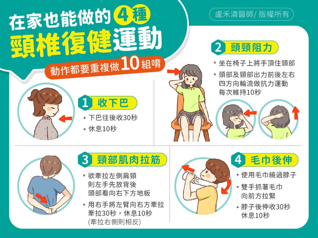 六種肩頸痠痛的常見類型，了解根本原因和日常緩解技巧