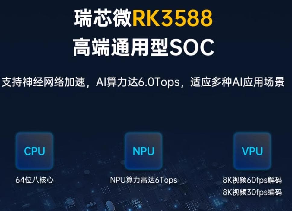 使用瑞芯微RK3588的NPU进行模型转换和推理