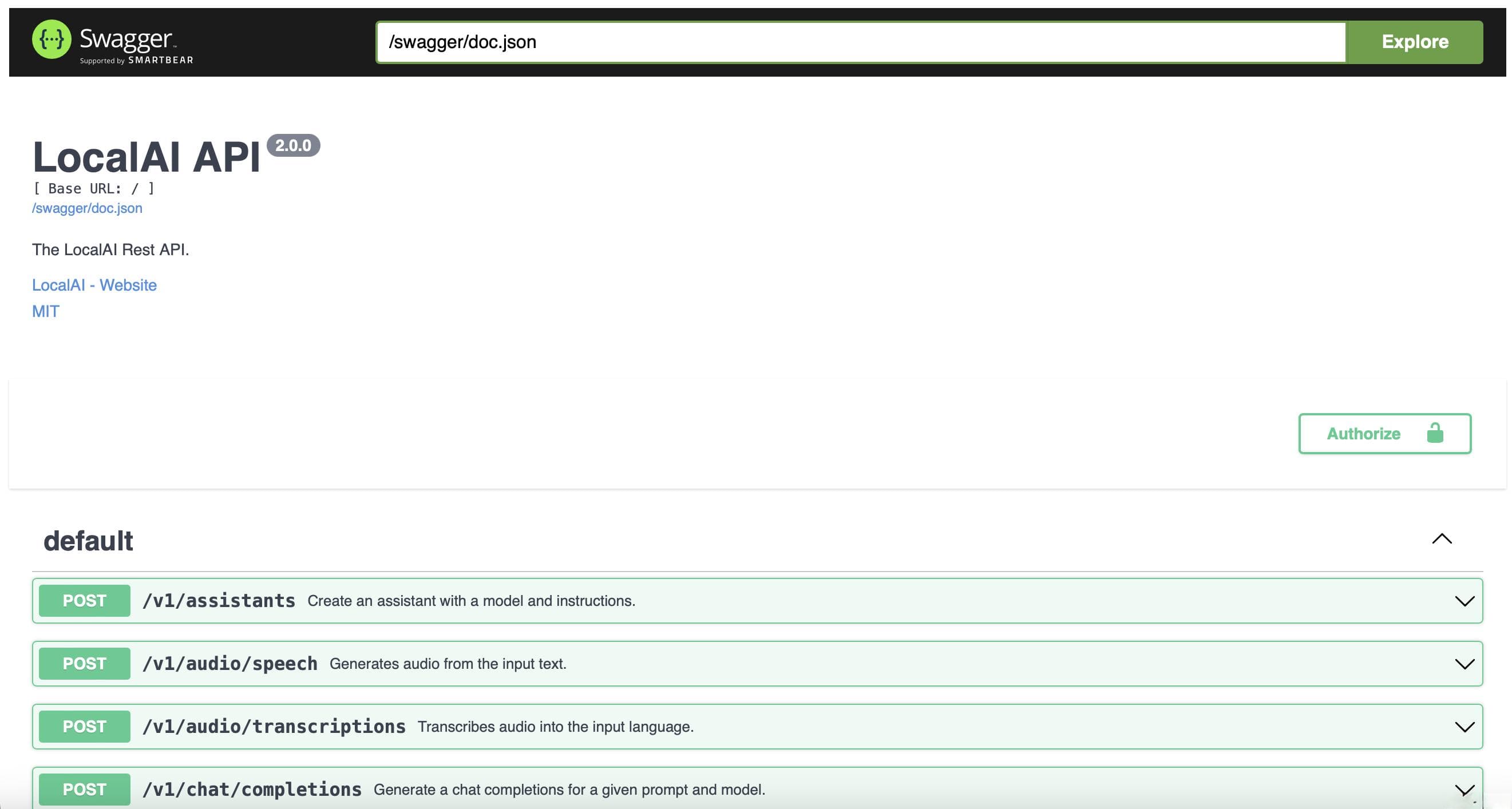 LocalAI大模型推理服务框架安装与使用教程
