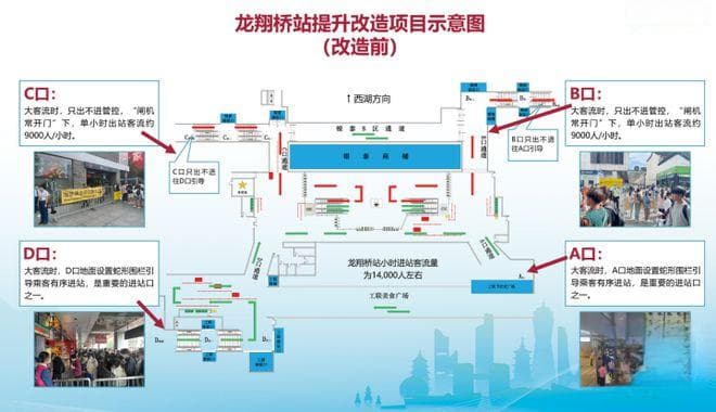 杭州地铁龙翔桥站，要整改了