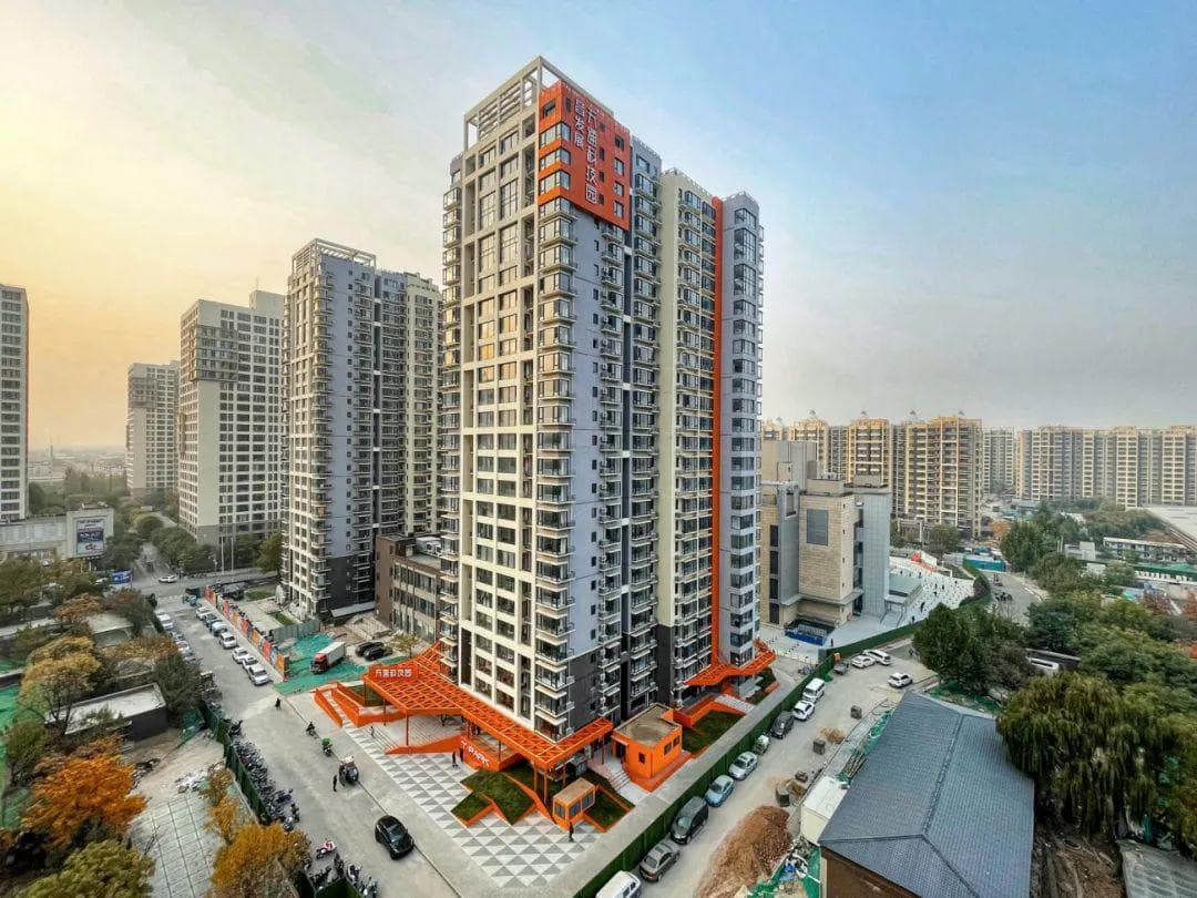 将闲置住宅楼改造为办公楼的创新性整合示范 | 北京·办公环橙