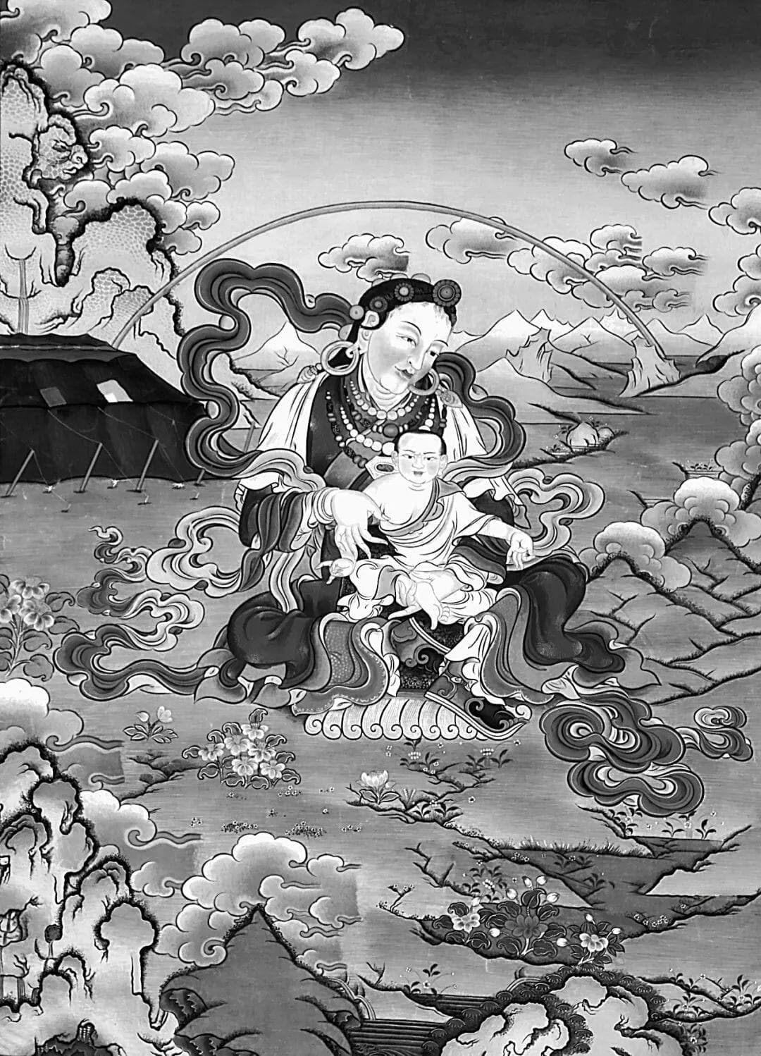 格萨尔王传奇：从天界神子到雪域英雄