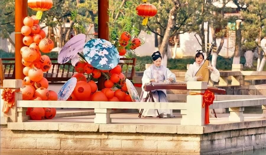 非遗年俗齐登场，沪郊古镇年味浓