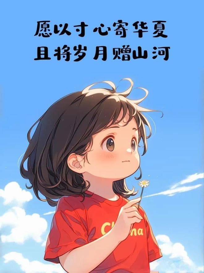 “愿以寸心寄华夏，且将岁月赠山河。”