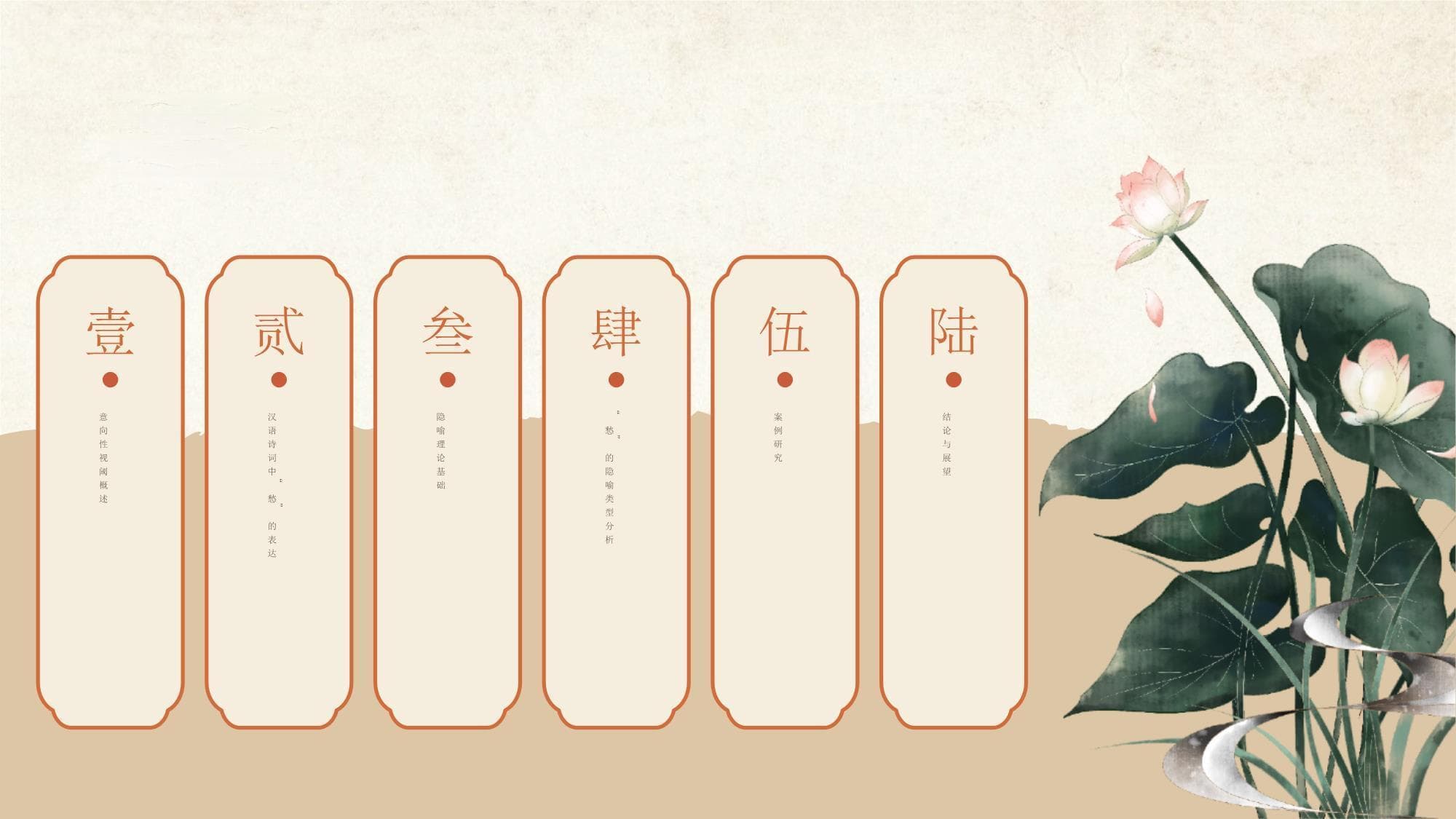 汉语诗词中“愁”的隐喻分析
