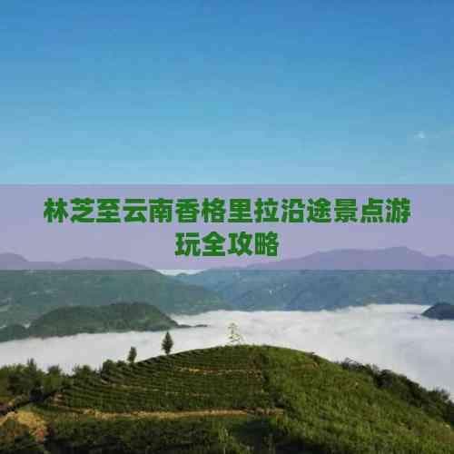 林芝至云南香格里拉自驾游全攻略：雪山、峡谷、草原的完美邂逅
