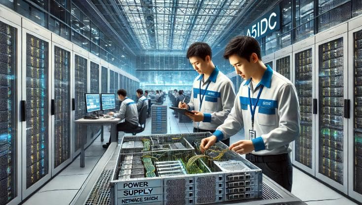 香港GPU服务器中PCIe转接板焊点虚接引发随机断链问题剖析