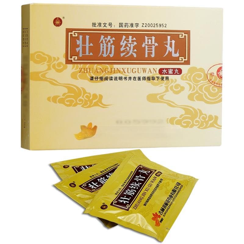 壮筋续骨丸(水蜜丸)的适应症、功效与作用、用法用量、副作用、注意事项