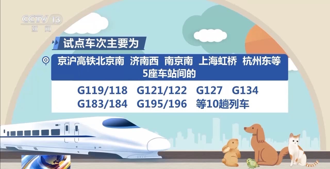高铁宠物托运服务上线 环境如何？花费多少？你关心的都在这→