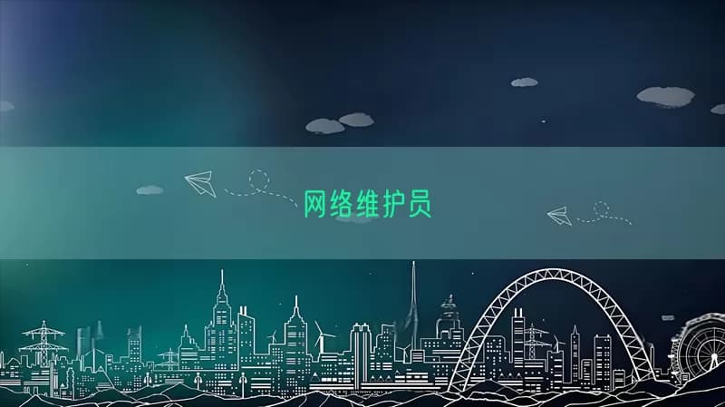 网络维护员：企业信息化时代的隐形守护者
