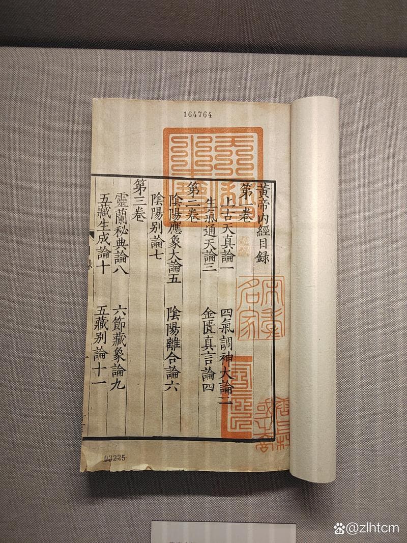 医学经典《黄帝内经》