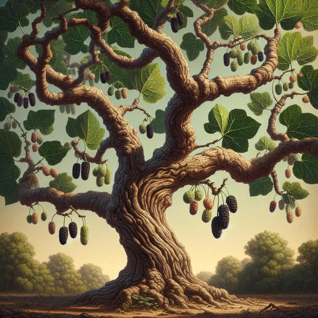 桑树（Morus alba）：自然与文化的双重瑰宝